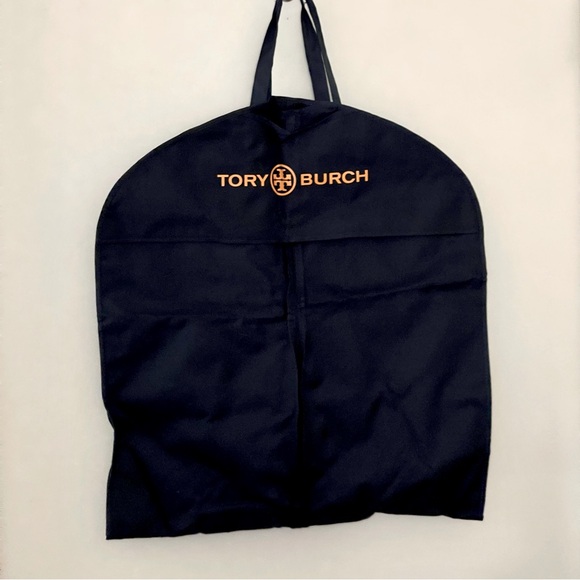 Tory Burch Navy Canvas Long Garment Weekend/Travel Bag 53” x 24” - Picture 2 of 4